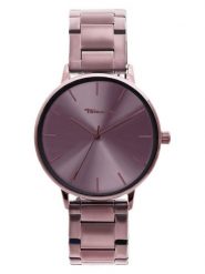 Tamaris Zegarek kwarcowy w kolorze czarno-fioletowym rozmiar: onesize. Różowe, analogowe zegarki damskie Tamaris, metalowe. Za 202.03 zł.