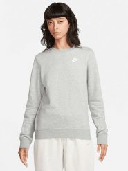 Nike Sportswear Bluza w kolorze szarym rozmiar: L. Szare bluzy damskie Nike Sportswear, l, bez wzorów, bez kaptura. Za 184.02 zł.