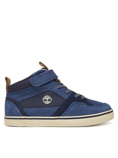Timberland Sneakersy Stone Jump TB0A6FN7EP31 Niebieski. Niebieskie buty sportowe chłopięce Timberland, ze skóry, bez zapięcia. Za 219.99 zł.