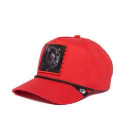 Czapka z daszkiem Goorin Bros. Black Panther 100 Red 101-1108. Czerwone czapki z daszkiem damskie Goorin Bros, bez wzorów. Za 169.00 zł.