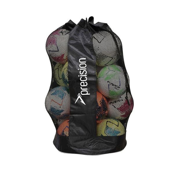 Torba na piłki Precision Jumbo. Czarne torby sportowe PRECISION, bez wzorów. Za 189.00 zł.