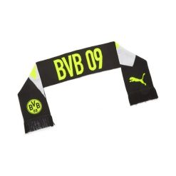 Szalik Borussia Dortmund Essentials PUMA. Czarne szaliki damskie Puma, na jesień, bez wzorów, z dzianiny. Za 109.00 zł.