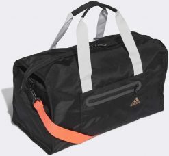 Torba sportowa Adidas ID Duffel Bag czarna. Czarne torby sportowe Adidas, bez wzorów, z poliesteru. Za 300.99 zł.