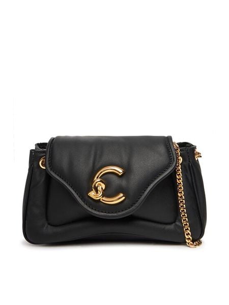 Coccinelle Torebka SUE Coccinelle C-Me Fluffy E1 SUE 12 02 01 Czarny. Czarne torebki wieczorowe damskie Coccinelle, bez wzorów, ze skóry, bez dodatków. Za 979.00 zł.