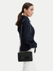 Just Cavalli Torebka 80RA4BBA ZS766 Czarny. Czarne torebki wieczorowe damskie Just Cavalli, bez wzorów, ze skóry, bez dodatków. Za 816.99 zł.