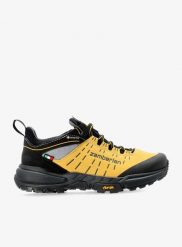 Buty niskie turystyczne damskie Zamberlan Circe GTX Short. Żółte obuwie trekkingowe damskie Zamberlan, z gore-texu, bez zapięcia. Za 738.25 zł.