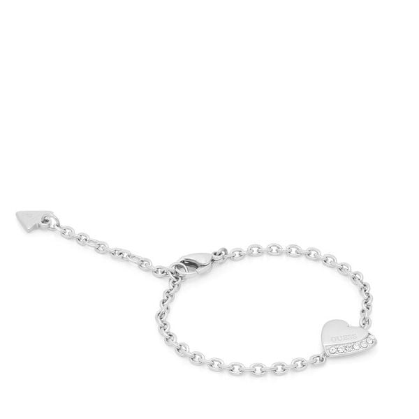 Bransoletka Guess. Szare bransoletki damskie Guess, srebrne. Za 189.99 zł.