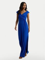 LAUREN RALPH LAUREN Sukienka wieczorowa 253863940021 Niebieski Slim Fit. Niebieskie sukienki damskie Lauren Ralph Lauren, bez wzorów, z syntetyku, wizytowe, bez ramiączek. Za 899.99 zł.