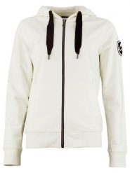 Peak Mountain Bluza "Aclara" w kolorze kremowym rozmiar: S. Brązowe bluzy damskie Peak Mountain, s, z aplikacjami, z bawełny, bez kaptura. Za 174.95 zł.