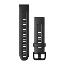 Pasek do zegarka Garmin QUICKFIT®. Czarne zegarki damskie GARMIN, metalowe. Za 244.50 zł.