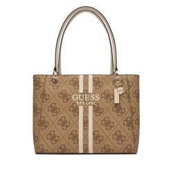 Torebka Guess. Brązowe torebki klasyczne damskie Guess, bez dodatków. Za 479.99 zł.