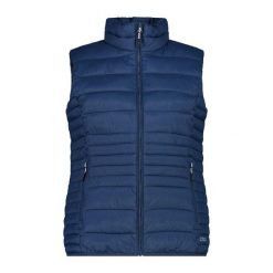 Kamizelka damska CMP Sorona. Niebieskie kamizelki damskie CMP, na lato, bez wzorów, bez kaptura. Za 371.50 zł.