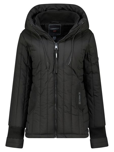 Geographical Norway Kurtka pikowana "Bliss" w kolorze czarnym rozmiar: L. Czarne kurtki damskie Geographical Norway, l, bez wzorów, bez kaptura. Za 192.45 zł.