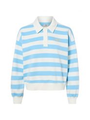 Levi's Bluza Kobiety Bawełna niebieski, L. Niebieskie bluzy damskie Levi's, l, bez wzorów, z bawełny, bez kaptura. Za 379.95 zł.