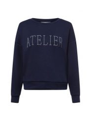 Vila Bluza - VISiffi Kobiety Sztuczne włókno niebieski, XS. Niebieskie bluzy damskie Vila, xs, bez wzorów, z włókna, bez kaptura. Za 139.95 zł.