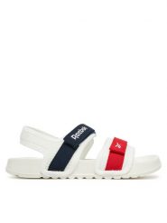 Reebok Sandały CP50-26023(IV) Biały. Białe sandały chłopięce Reebok, z materiału, bez zapięcia. Za 89.99 zł.