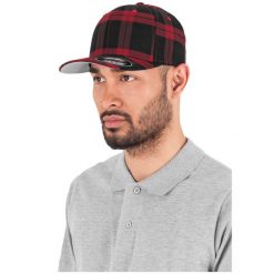 Czapka Flexfit tartan plaid. Czarne czapki z daszkiem damskie FLEXFIT, bez wzorów. Za 129.00 zł.