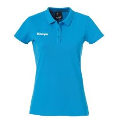 Damska koszulka polo Kempa Basics. Niebieskie bluzki damskie Kempa, s, bez wzorów, bez kołnierzyka, bez ramiączek. Za 163.50 zł.