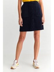 TATUUM Spódnica w kolorze granatowym rozmiar: 44. Niebieskie spódnice damskie TATUUM, bez wzorów, z bawełny, midi. Za 92.64 zł.