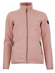 Peak Mountain Kurtka polarowa "Acapri" w kolorze jasnoróżowym rozmiar: L. Różowe kurtki damskie Peak Mountain, l, bez wzorów, z materiału, bez kaptura. Za 252.99 zł.