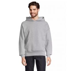 Bluza z kapturem Sol's Origin. Szare bluzy damskie SOL'S, s, bez wzorów, z bawełny, z kapturem. Za 270.30 zł.