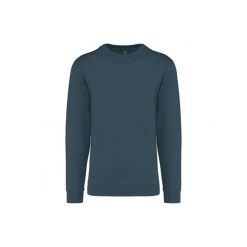 Bluza z okrągłym dekoltem Kariban. Niebieskie bluzy damskie KARIBAN, xl, bez wzorów, z bawełny, bez kaptura. Za 128.50 zł.