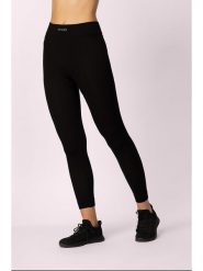 Spaio Legginsy termiczne "Merino" w kolorze czarnym rozmiar: L. Czarne legginsy damskie Spaio, l, bez wzorów, z materiału, outdoorowe. Za 219.60 zł.