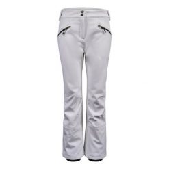 Damskie spodnie narciarskie softshell Killtec Thônes. Białe spodnie sportowe damskie Killtec, na zimę, s, bez wzorów, z materiału, narciarskie. Za 425.15 zł.