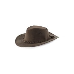 Spleciony kapelusz lux Lakota Capello Modello. Brązowe kapelusze damskie LAKOTA, bez wzorów, ze skóry, eleganckie. Za 335.24 zł.