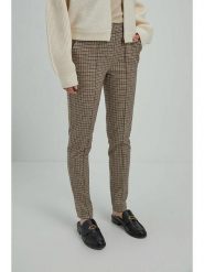 Josephine & Co Spodnie "Tao" w kolorze beżowym rozmiar: 34. Brązowe spodnie materiałowe damskie Josephine & Co, bez wzorów, z materiału. Za 246.53 zł.