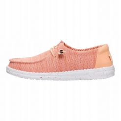 HeyDude Damskie Mokasyny Wendy Stretch Sox. Białe mokasyny damskie Hey dude, z materiału, bez obcasa. Za 259.00 zł.