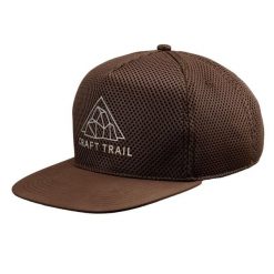 Czapka trucker Craft Pro 3D Sequoi. Brązowe czapki damskie Craft, bez wzorów. Za 185.00 zł.