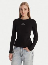 Guess Jeans T-Shirt W6RP21 KA0H1 Różowy Slim Fit. Czerwone t-shirty damskie Guess Jeans, xs, z aplikacjami, z bawełny, bez kołnierzyka. Za 159.99 zł.