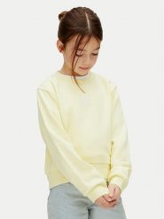 Calvin Klein Jeans Bluza LVCKSJB27G Żółty Regular Fit. Żółte bluzy dziewczęce Calvin Klein Jeans, bez wzorów, z bawełny, bez ramiączek, bez kaptura. Za 209.99 zł.