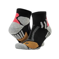 Techniczne Skarpety Uciskowe Unisex Dla Dorosłych. Czarne skarpetki damskie SPIRO, bez wzorów. Za 46.99 zł.