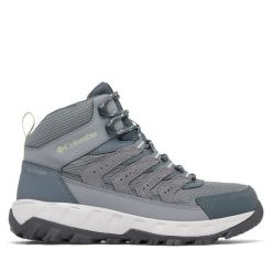 Trekkingi Columbia. Szare obuwie trekkingowe damskie Columbia, bez zapięcia. Za 399.99 zł.