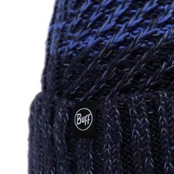 Czapka BUFF KNITTED & FLEECE BAND BEANIE AKNA. Niebieskie czapki damskie Buff, na zimę, bez wzorów. W wyprzedaży za 118.93 zł.
