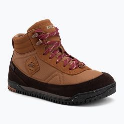 Buty barefoot damskie Xero Shoes Ridgeway. Brązowe obuwie trekkingowe damskie XERO SHOES, bez zapięcia. Za 639.99 zł.