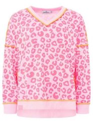 Zwillingsherz Sweter "Soft Leo" w kolorze różowym rozmiar: S/M. Różowe swetry klasyczne damskie Zwillingsherz, m, bez kołnierzyka. Za 201.08 zł.