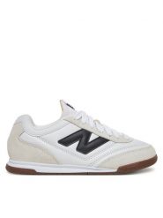 New Balance Sneakersy URC42LA Biały. Białe obuwie sportowe damskie New Balance, ze skóry, bez zapięcia. Za 289.99 zł.