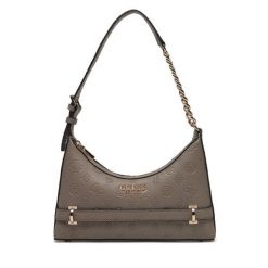 Torebka Guess. Brązowe torebki klasyczne damskie Guess, bez dodatków. Za 599.99 zł.