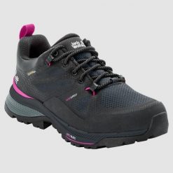 Buty trekkingowe damskie Jack Wolfskin Force Striker Low. Czarne obuwie trekkingowe damskie Jack Wolfskin, z materiału, bez zapięcia. Za 611.00 zł.