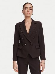 Rinascimento Marynarka CFC0131080003 Brązowy ciemny Regular Fit. Brązowe marynarki i żakiety damskie Rinascimento, xl, bez wzorów, z syntetyku. Za 834.99 zł.