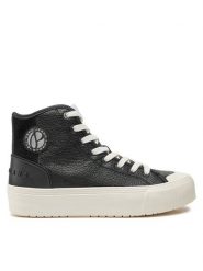 Pepe Jeans Trampki PLS31576 Czarny. Czarne trampki damskie Pepe Jeans, bez wzorów, z jeansu, bez zapięcia. Za 199.99 zł.