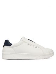 Tommy Hilfiger Sneakersy Low Cut Sneaker T3X9-34359-1355 S Biały. Białe buty sportowe chłopięce Tommy Hilfiger, ze skóry, bez zapięcia. Za 379.99 zł.