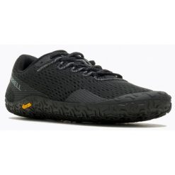Buty sportowe dla kobiet Merrell VAPRO GLOVE 6. Czarne obuwie sportowe damskie Merrell, do biegania. Za 499.98 zł.