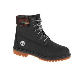 Trapery damskie, Timberland Heritage 6 W. Czarne trapery damskie Timberland, z materiału, bez zapięcia. Za 599.99 zł.