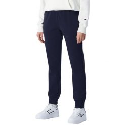 Spodnie damskie Champion Rib Cuff. Niebieskie spodnie sportowe damskie Champion, xs, bez wzorów, z dresówki. Za 149.00 zł.