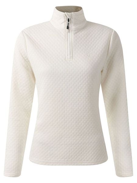 Dare 2b Koszulka funkcyjna "Blindside" w kolorze kremowym rozmiar: 42. Brązowe koszulki damskie Dare 2b, bez wzorów, bez kołnierzyka, bez ramiączek. Za 96.14 zł.