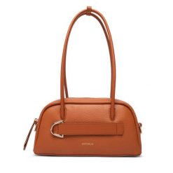 Torebka Coccinelle. Brązowe torebki klasyczne damskie Coccinelle, bez dodatków. Za 1,269.00 zł.
